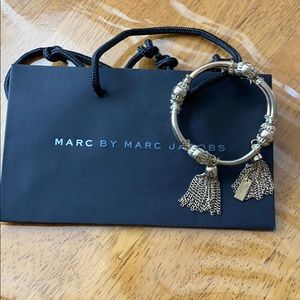Marc Jacobs Gold Tassel Wrap Bracelet